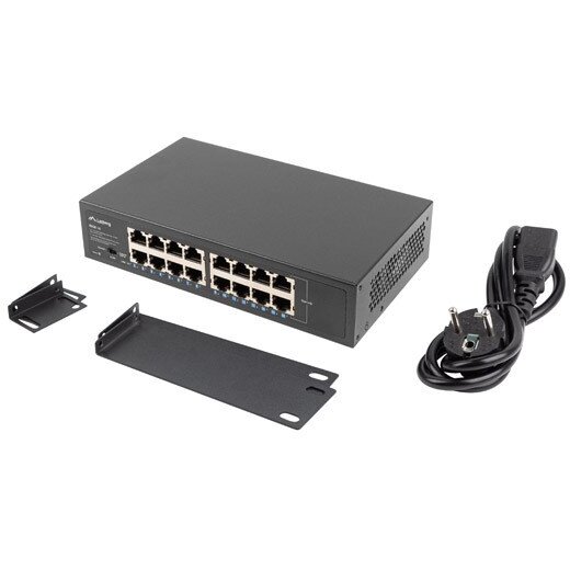 Switch RSGE-16 16 Porturi Negru