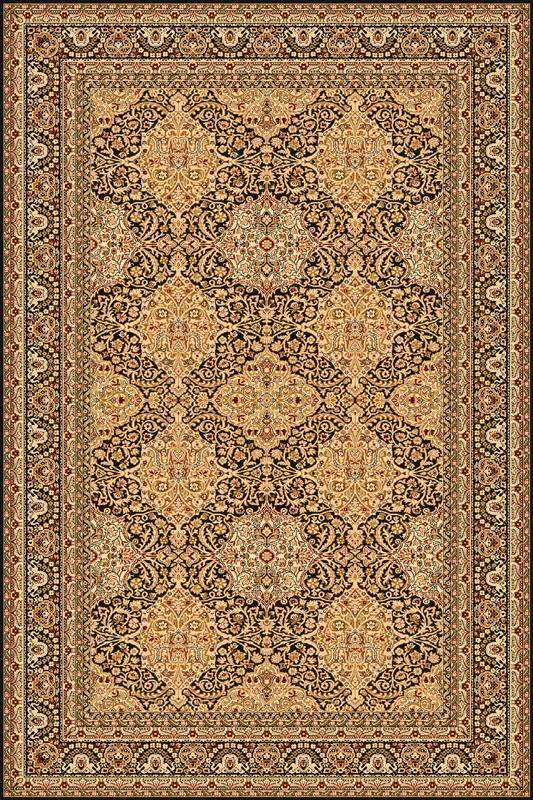 Covor lana Nessa black 080 X 120