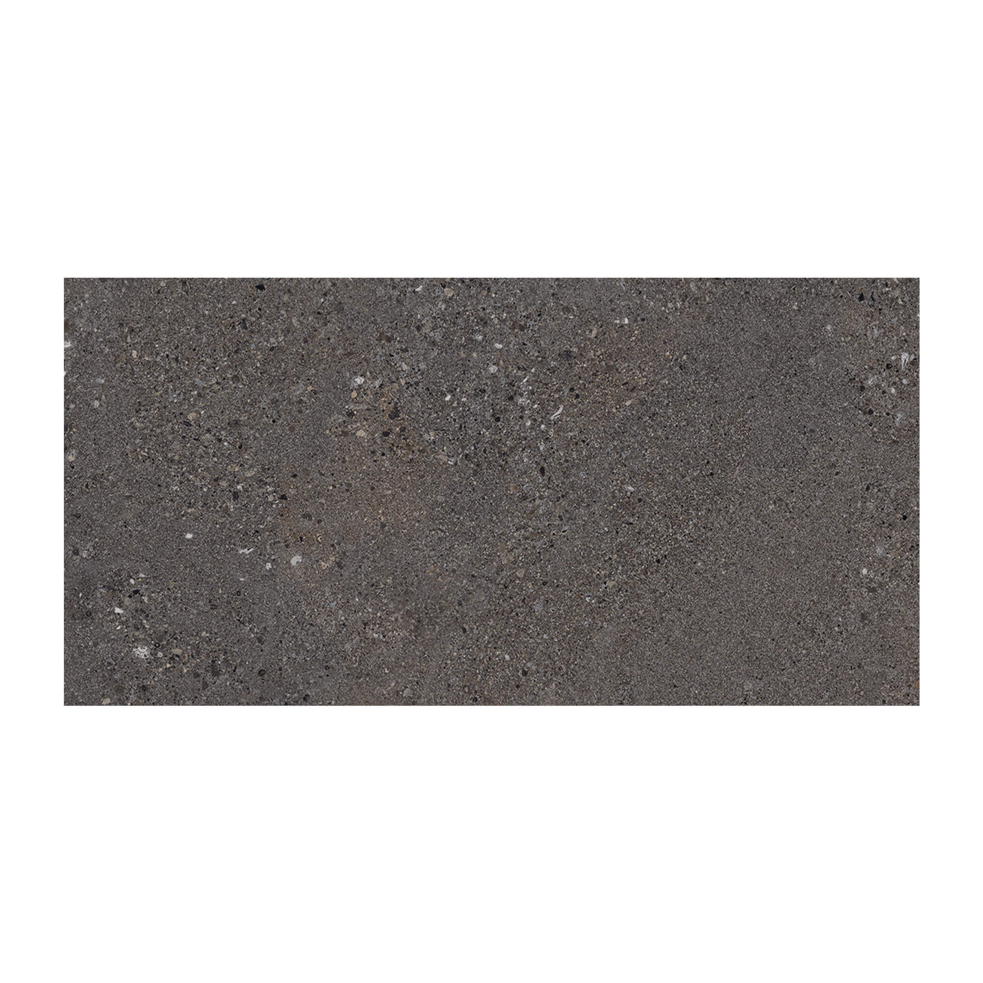 Gresie portelanata Cesarom Cementino, interior/exterior, antracit, mat, aspect ciment, PEI 4, grosime 9 mm, 60 x 30 cm