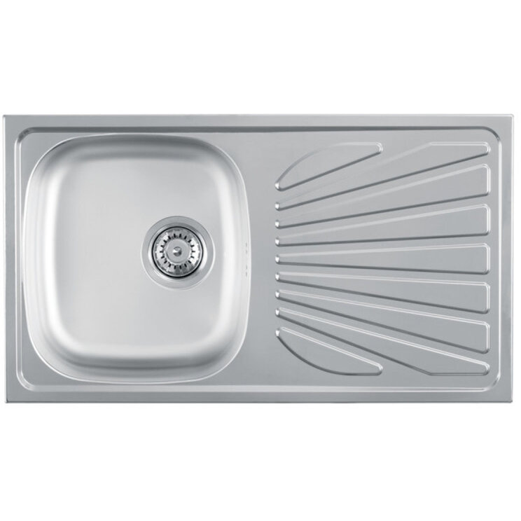 Chiuveta Bucatarie Luna Flex 1D 770 x 435MM Gaura Sifon 90MM Inox