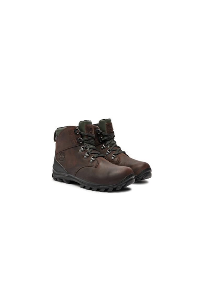 Ghete barbati  304467547 - Piele naturala - 41 EU - Maro
