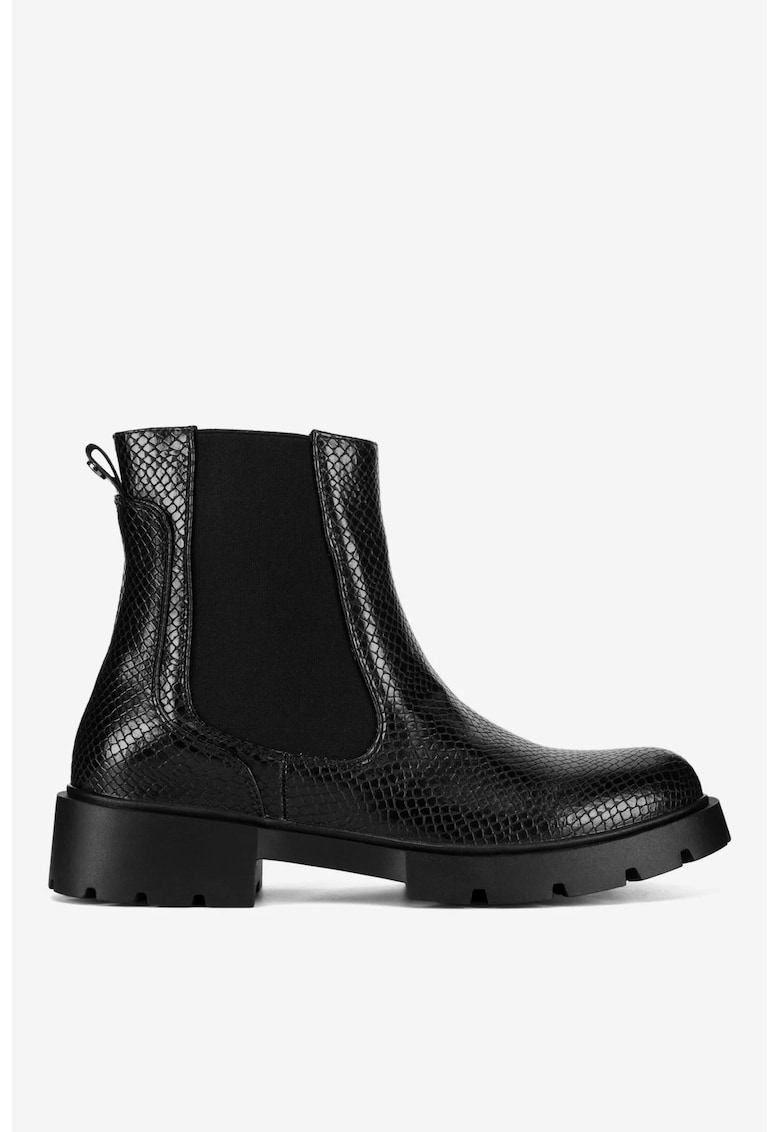Ghete dama  5905588874041 - Sintetic - Negru - Negru