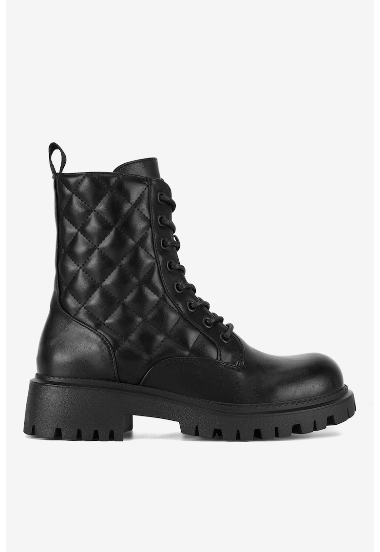 Ghete dama  5905588898191 - Sintetic - Negru - Negru