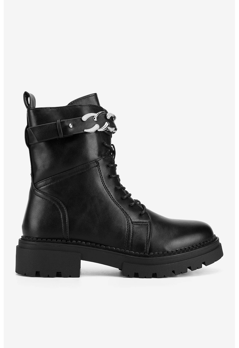 Ghete dama  5905588905653 - Sintetic - Negru - Negru
