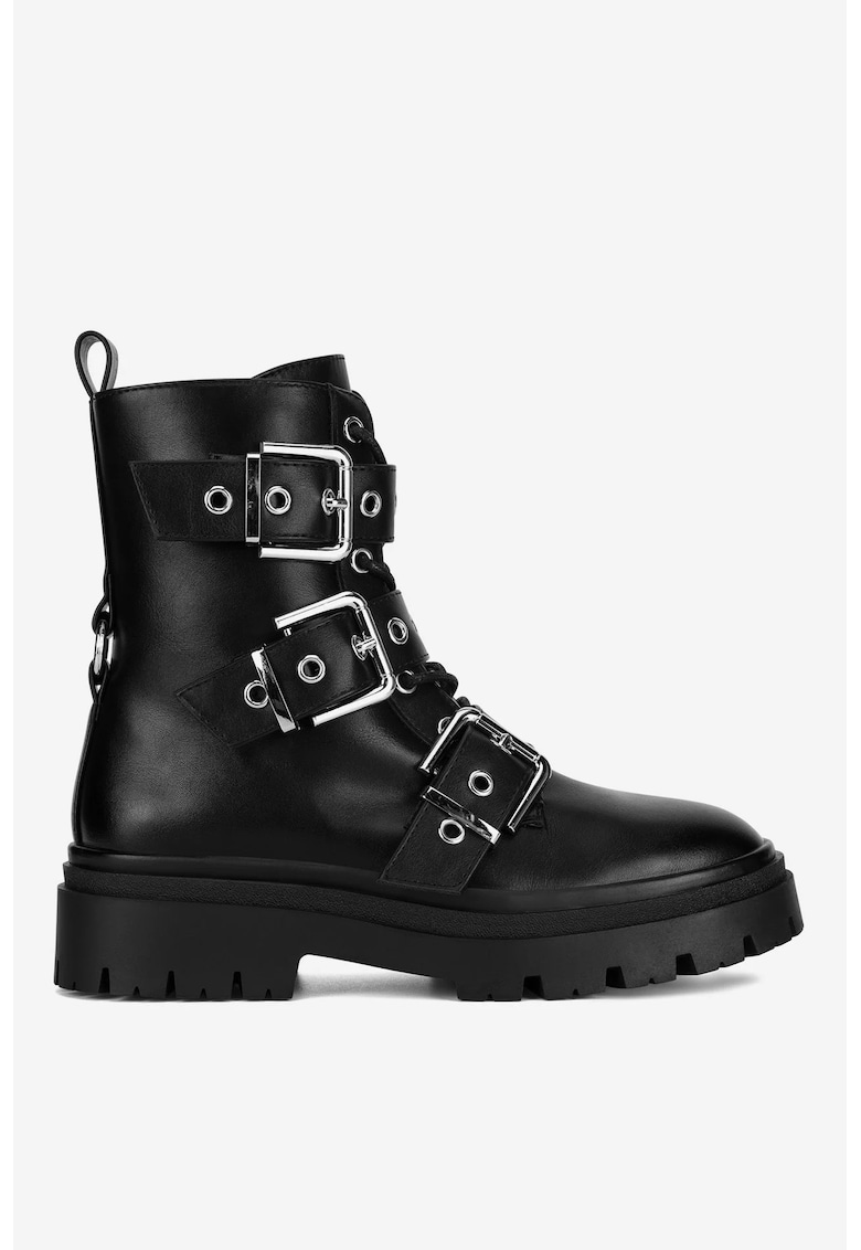 Ghete dama  5905588909330 - Sintetic - Negru - Negru