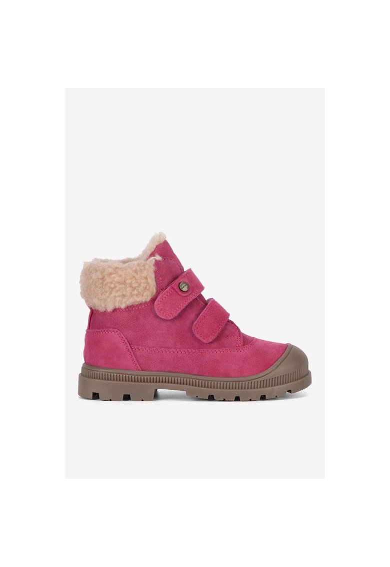 Ghete fete  5905588906421 - Piele intoarsa - Roz - Roz