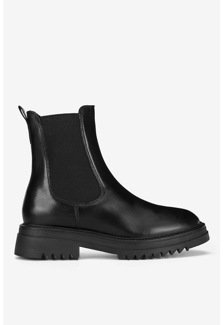 Ghete dama  5905588911449 - Piele naturala - Negru - Negru