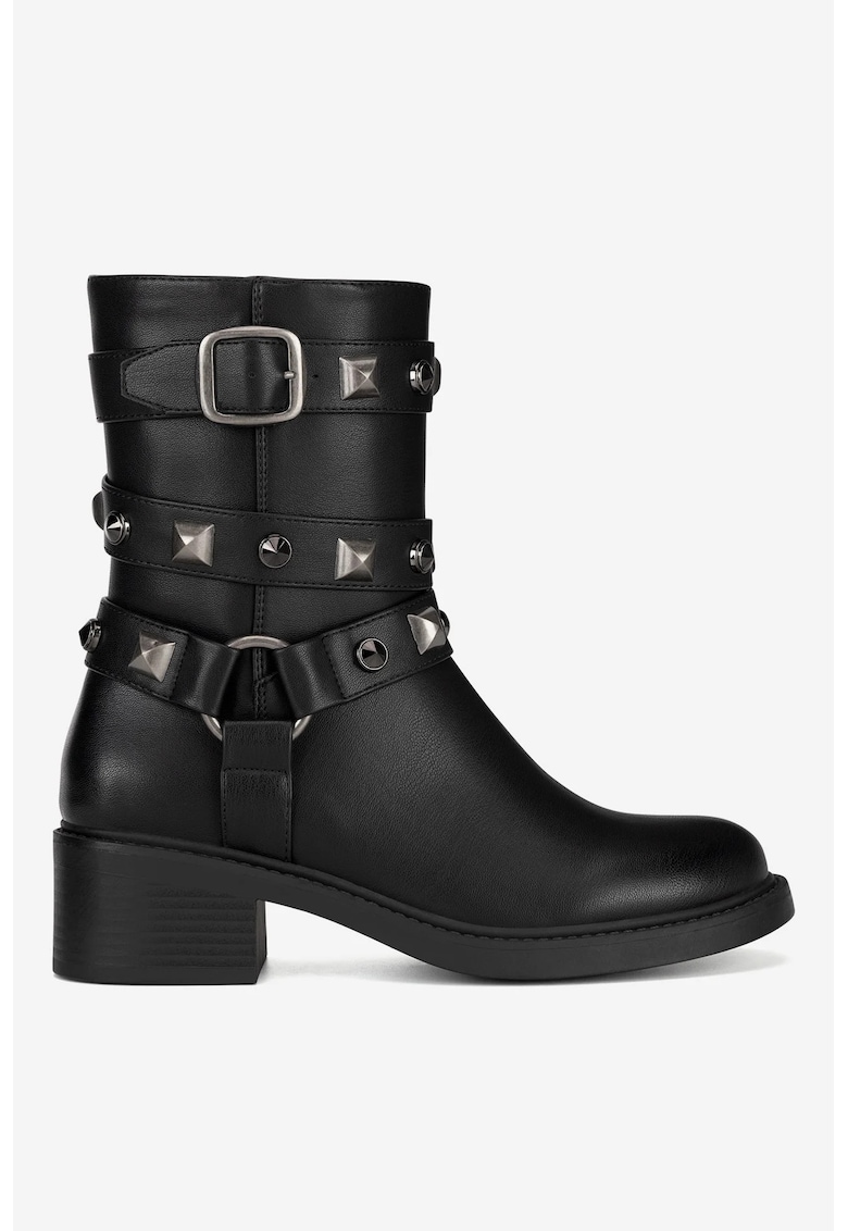 Ghete dama  5905588914044 - Sintetic - Negru - Negru