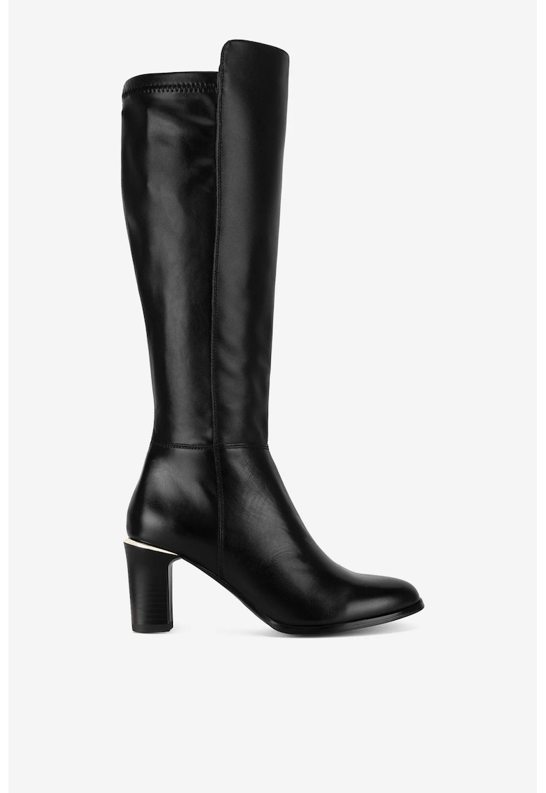 Cizme dama  5905588919384 - Piele naturala - Negru - Negru