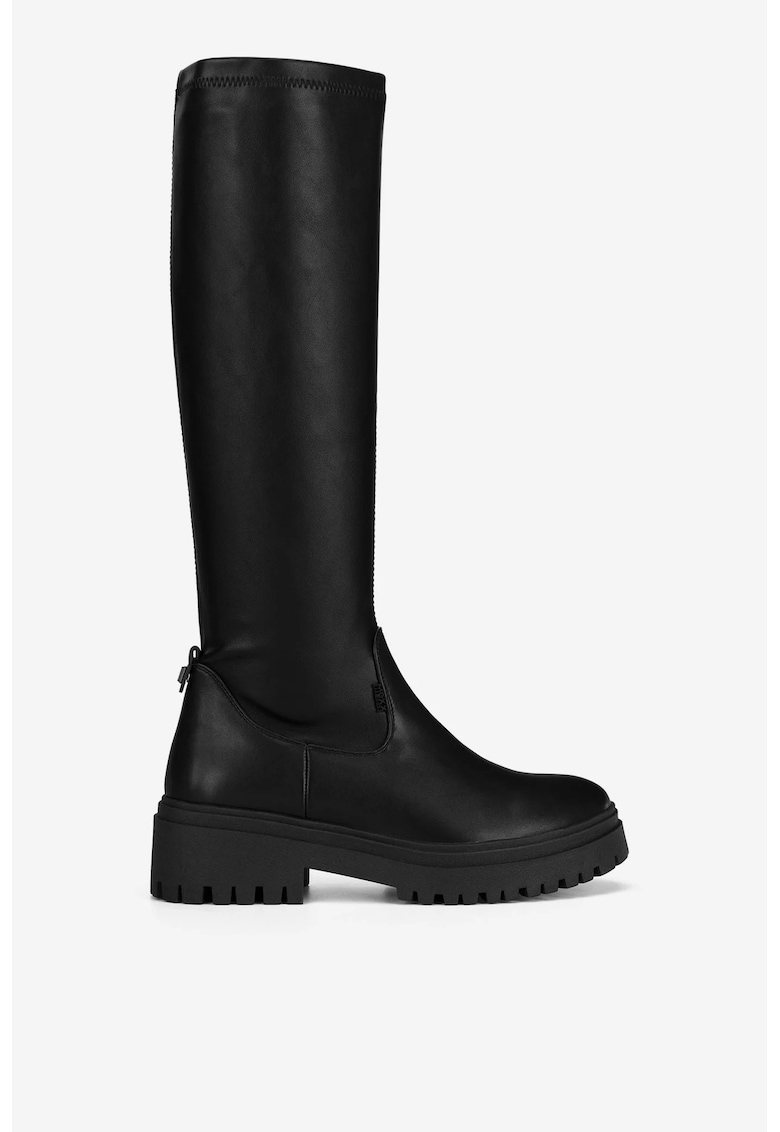 Cizme dama  5905588925101 - Sintetic - Negru - Negru