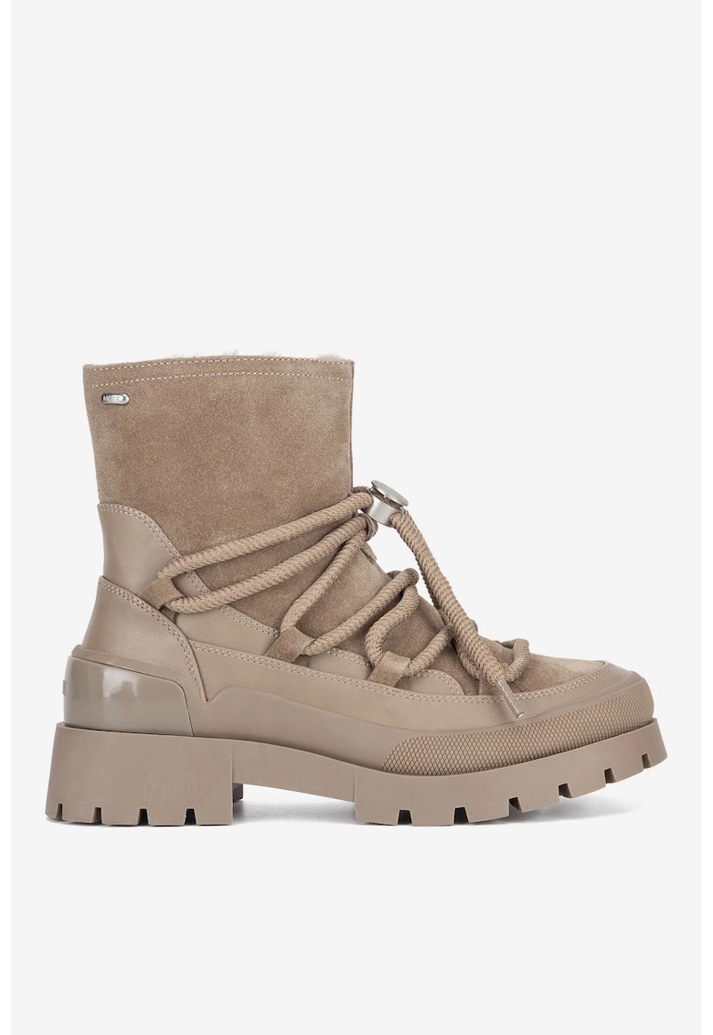 Ghete dama  5905588925958 - Piele intoarsa - Bej - Bej