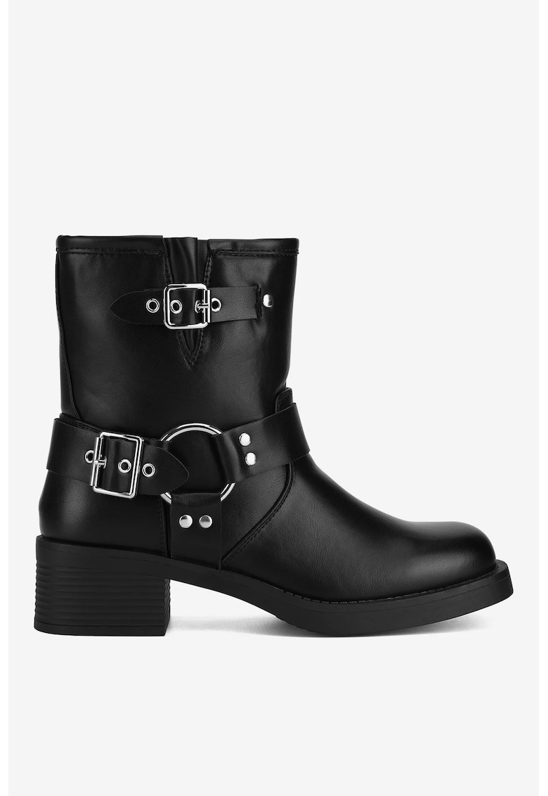 Ghete dama  5905588929604 - Sintetic - Negru - Negru