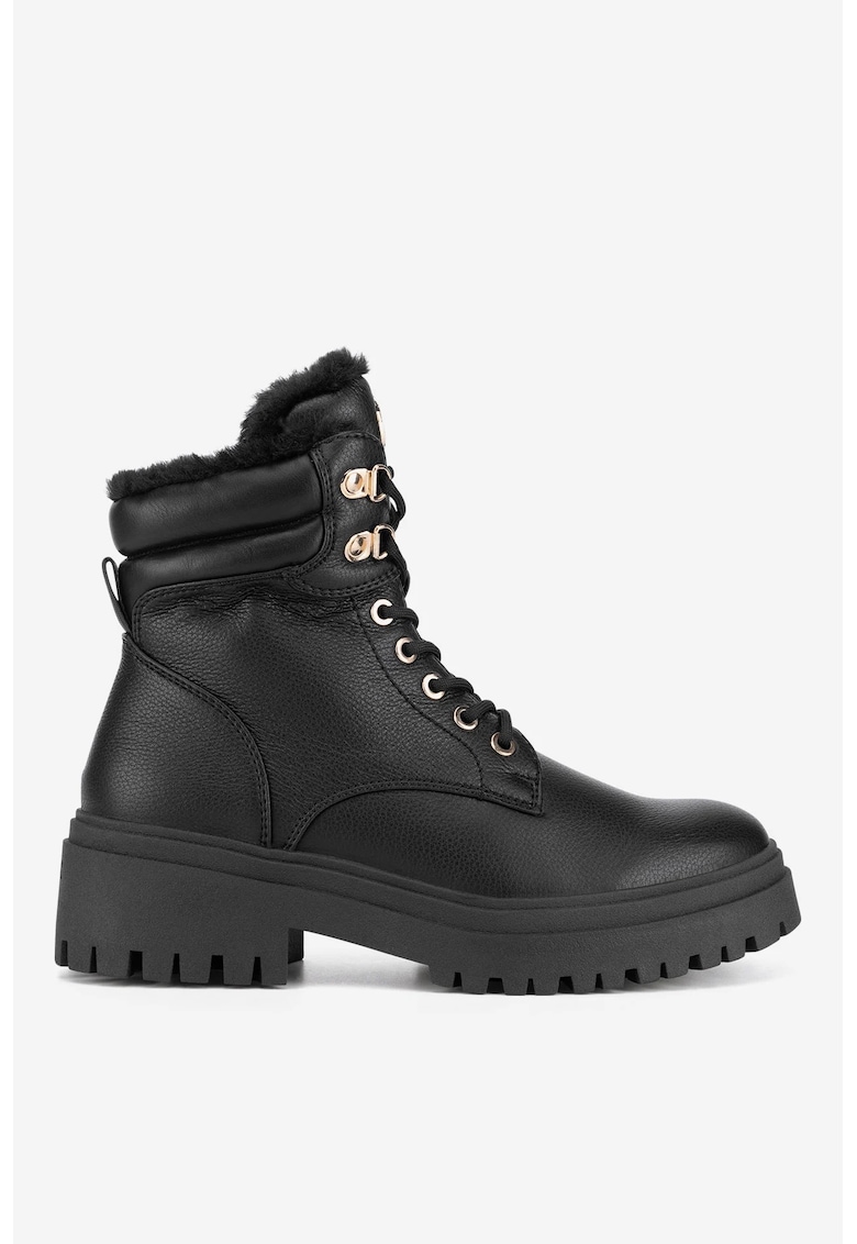 Ghete dama  5905588927303 - Sintetic - Negru - Negru