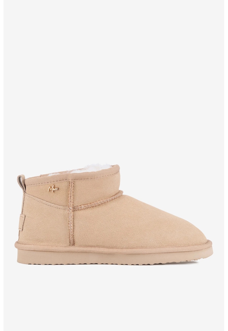 Ghete dama  5905588935667 - Piele intoarsa - Bej - Bej