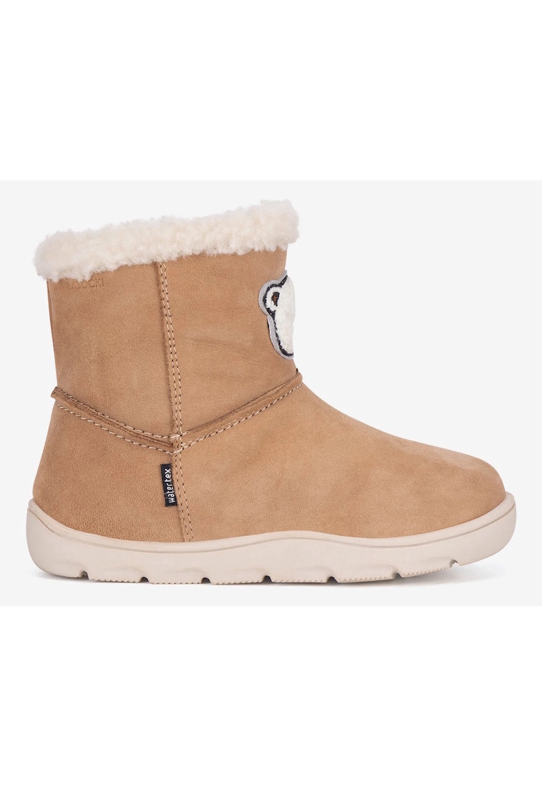 Cizme fete  5905588934684 - Piele intoarsa - Bej - Bej