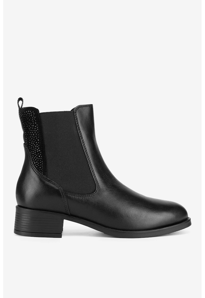 Ghete dama  5905588936961 - Piele naturala - Negru - Negru
