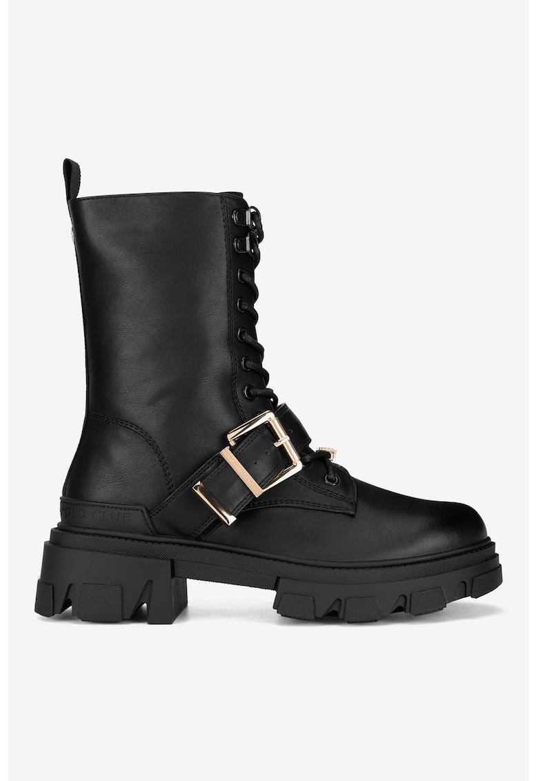 Ghete dama  5905588939504 - Sintetic - Negru - Negru
