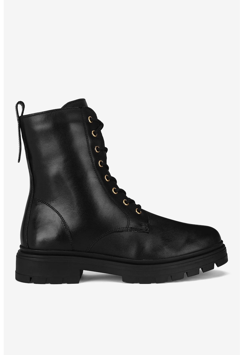 Ghete dama  5905588944621 - Piele naturala - Negru - Negru
