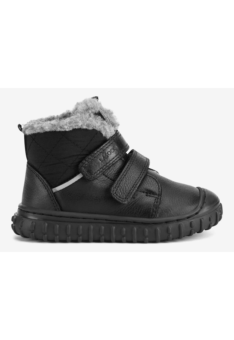 Ghete baieti  5905588942320 - Piele naturala - Negru - Negru