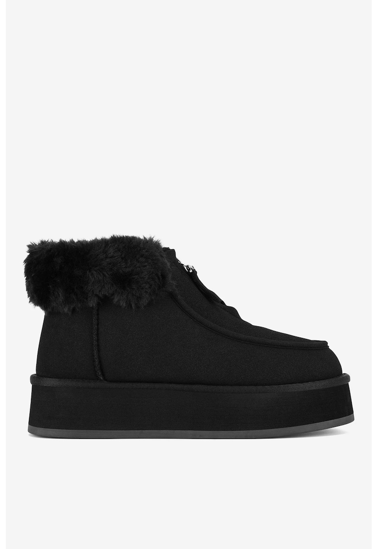 Ghete dama  5905588949541 - Sintetic - Negru - Negru
