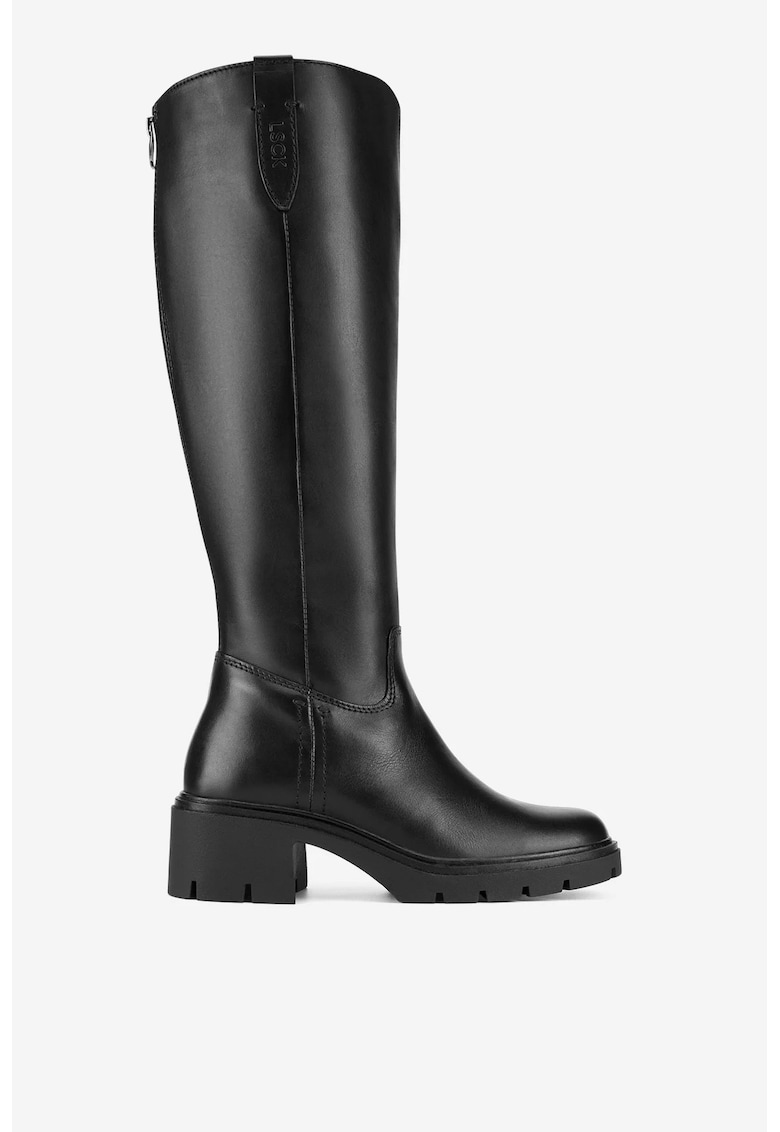 Cizme dama  5905588984573 - Piele naturala - Negru - Negru