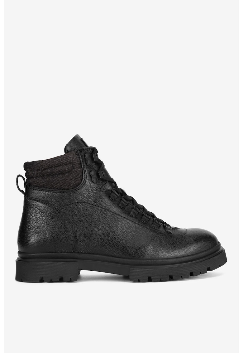 Ghete barbati  5905588981732 - Piele naturala - Negru - Negru