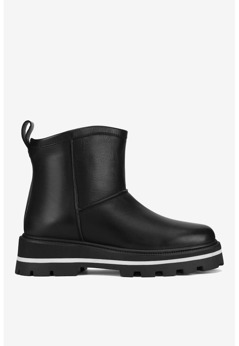 Ghete dama  5905588986478 - Piele naturala - Negru - Negru