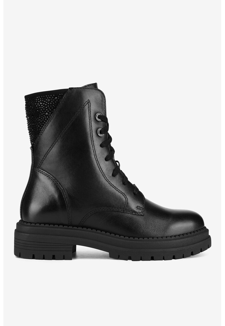 Ghete dama  5905588995364 - Piele naturala - Negru - Negru