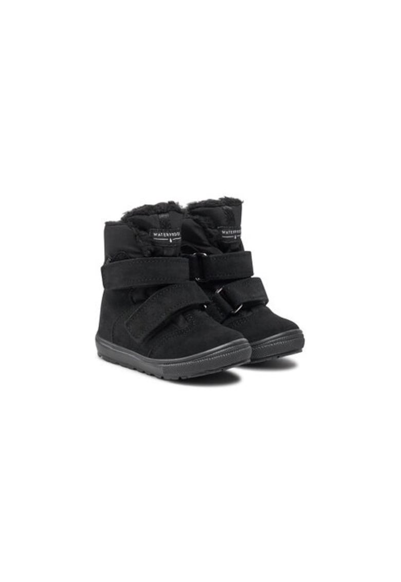 Ghete baieti  304294174 - Piele naturala - Negru - Negru