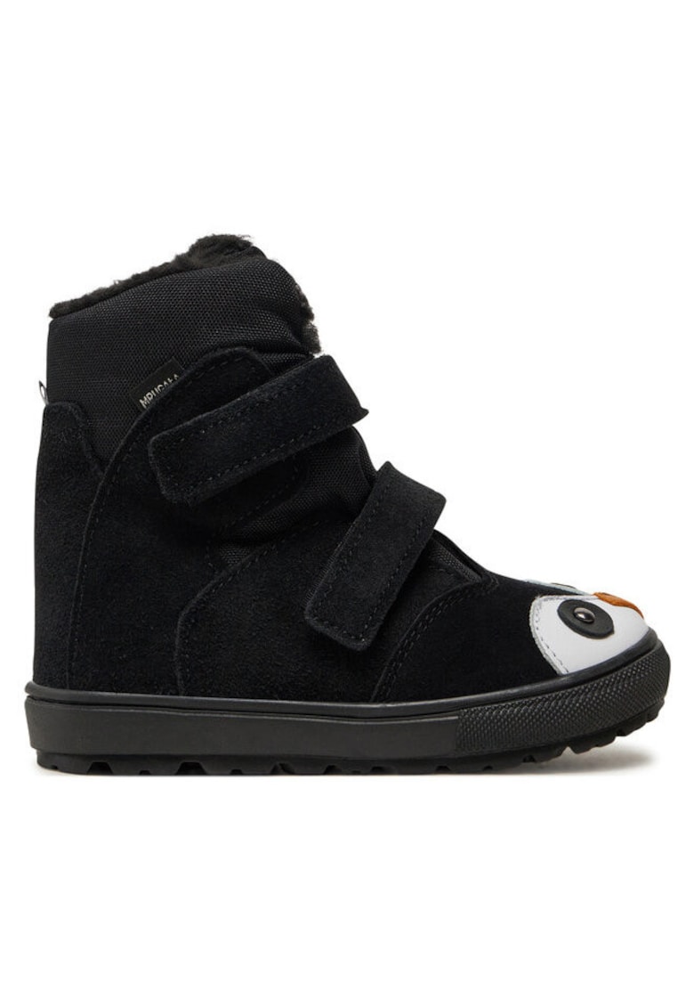 Cizme baieti  304294327 - Piele naturala - Negru - Negru