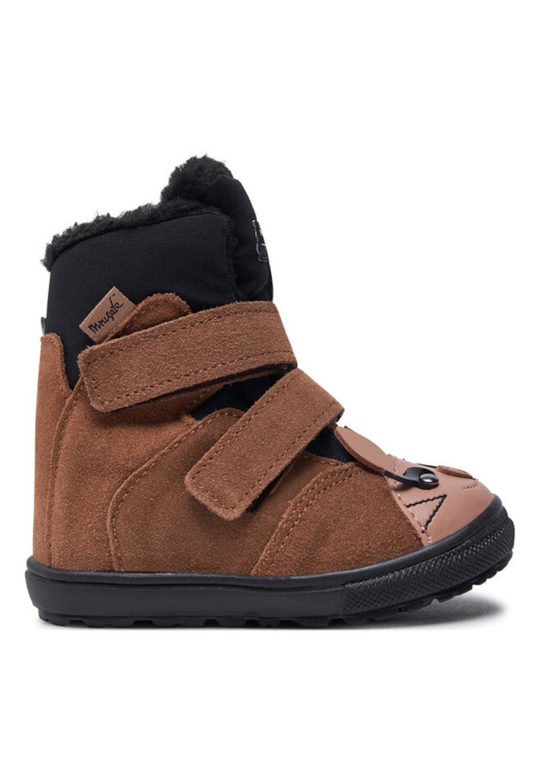 Ghete fete  304294242 - Piele naturala - Maro - Maro
