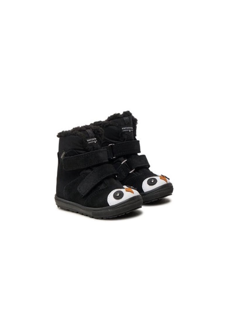 Cizme baieti  304294273 - Piele naturala - Negru - Negru