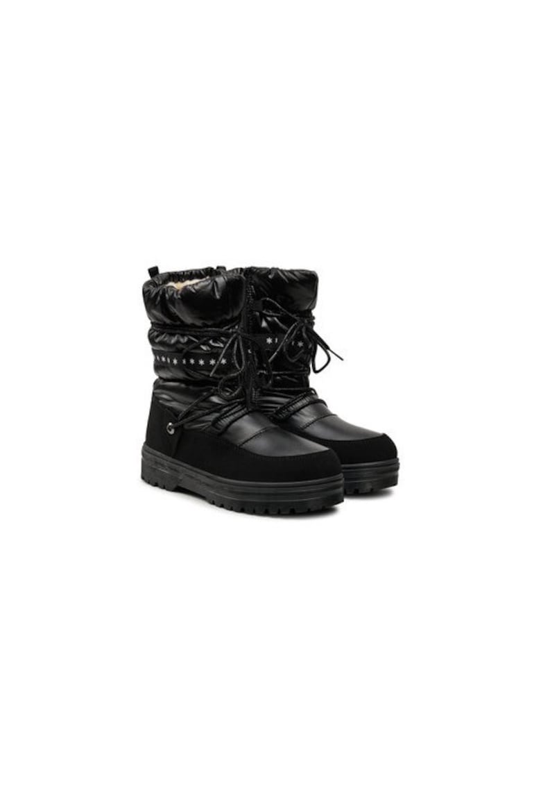 Ghete dama  304224911 - Sintetic - Negru - Negru