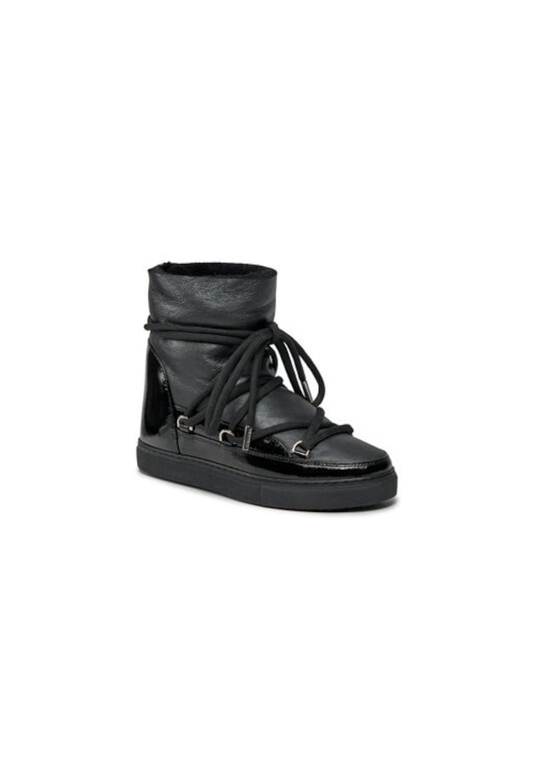 Ghete dama  303127718 - Piele naturala - Negru - Negru