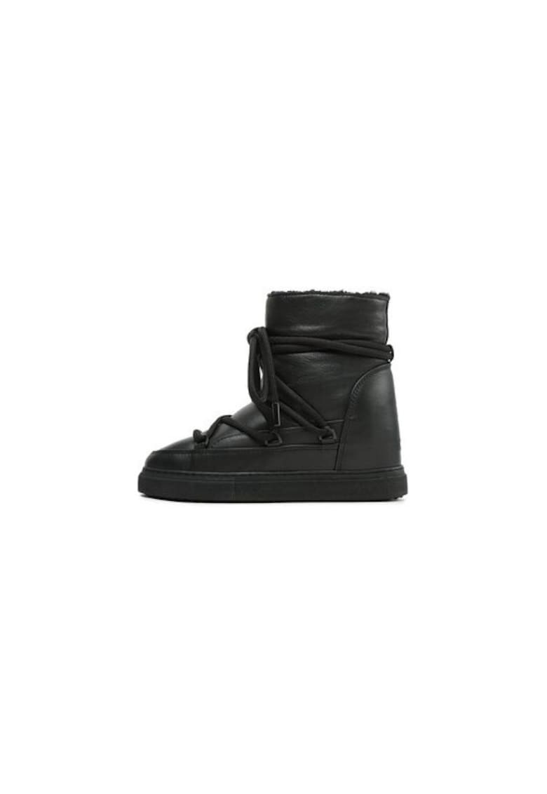 Ghete dama  303119317 - Piele naturala - Negru - Negru