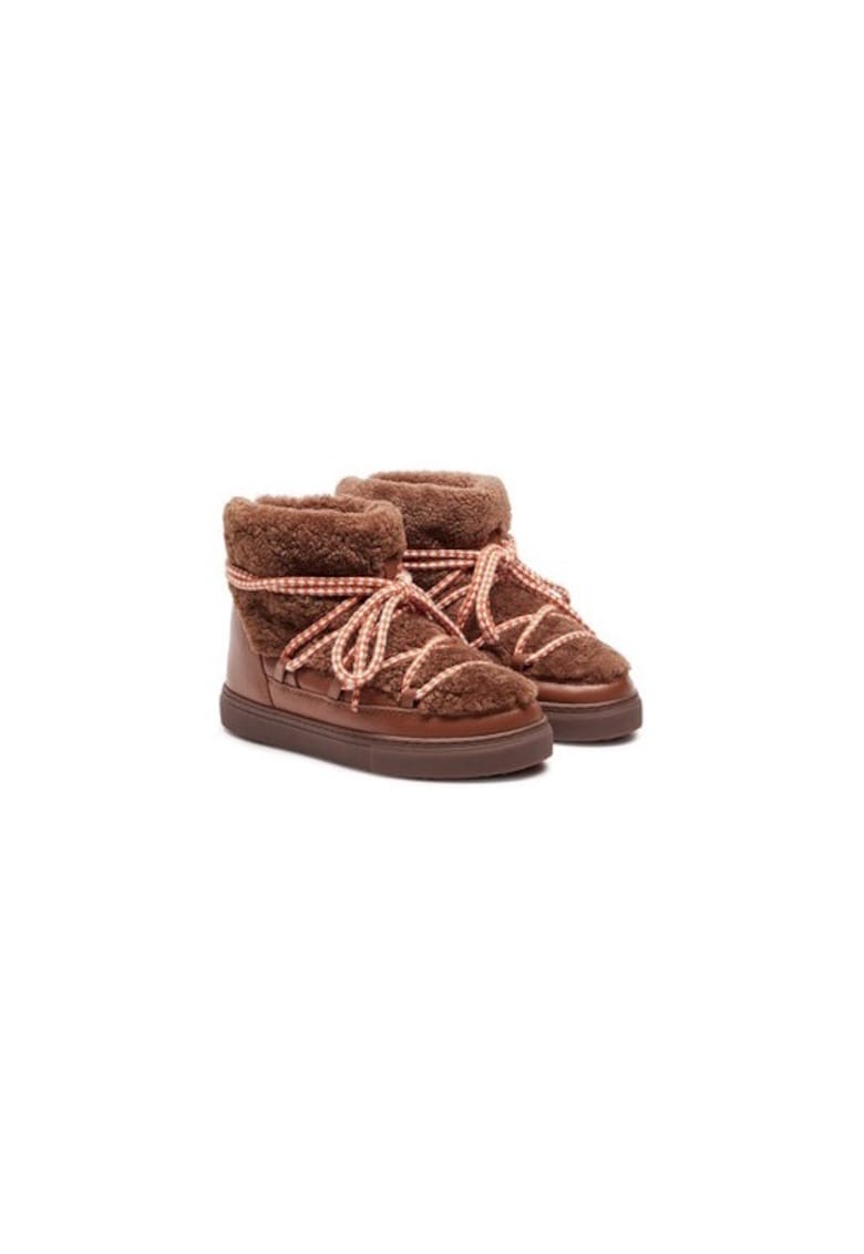 Ghete dama  304363467 - Piele naturala - Maro - Maro