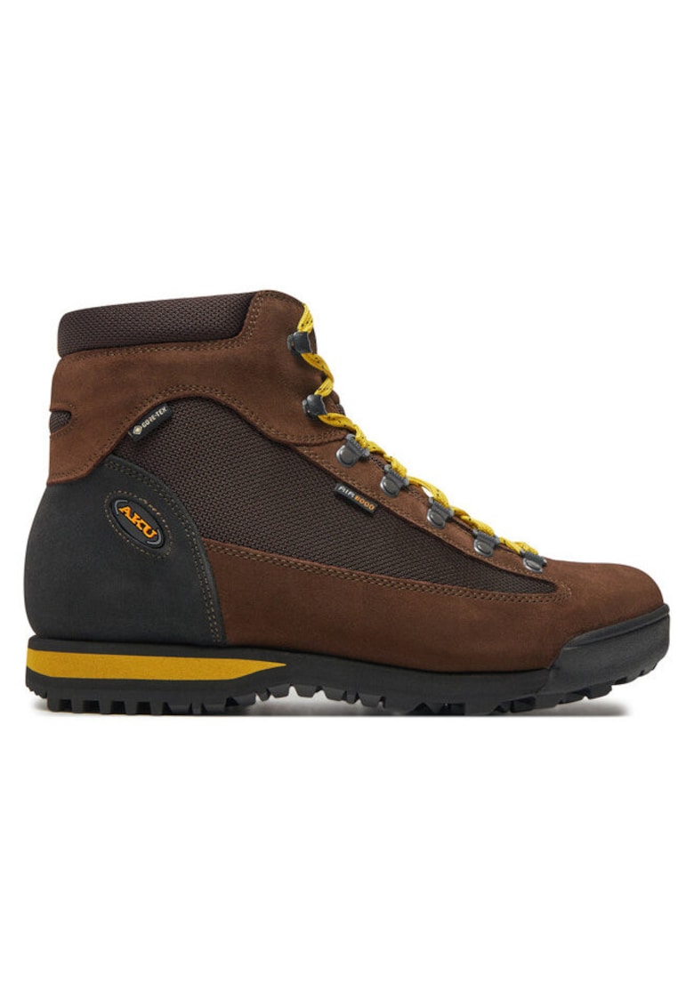 Bocanci trekking barbati  304276194 - Piele naturala - Maro - Maro