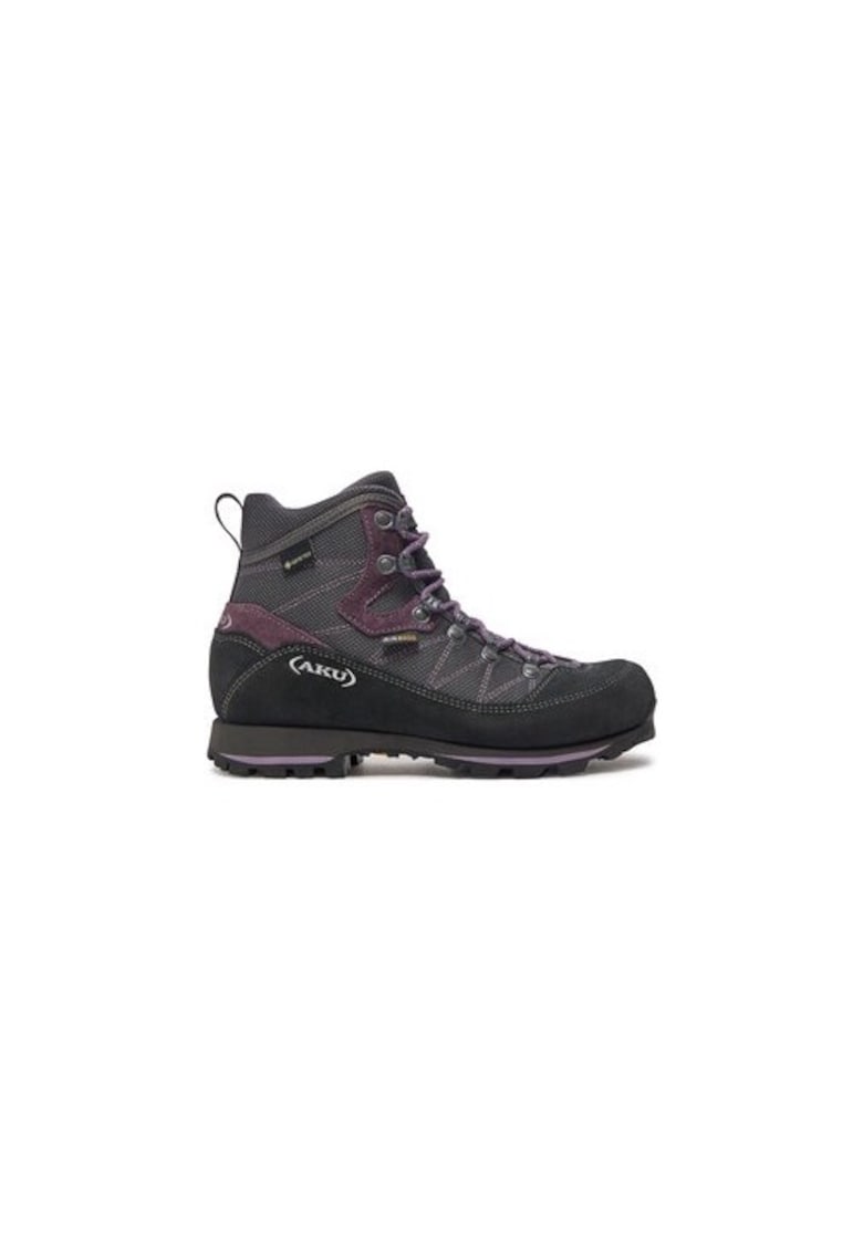 Bocanci trekking dama  304276019 - Piele naturala - Gri - Gri