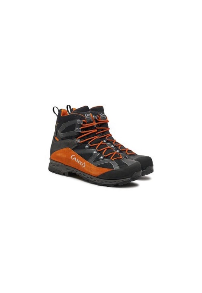 Bocanci trekking barbati  304275876 - Piele naturala - Maro - Maro