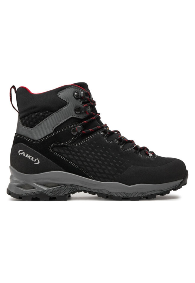 Bocanci trekking barbati  303438289 - Sintetic - Gri - Gri