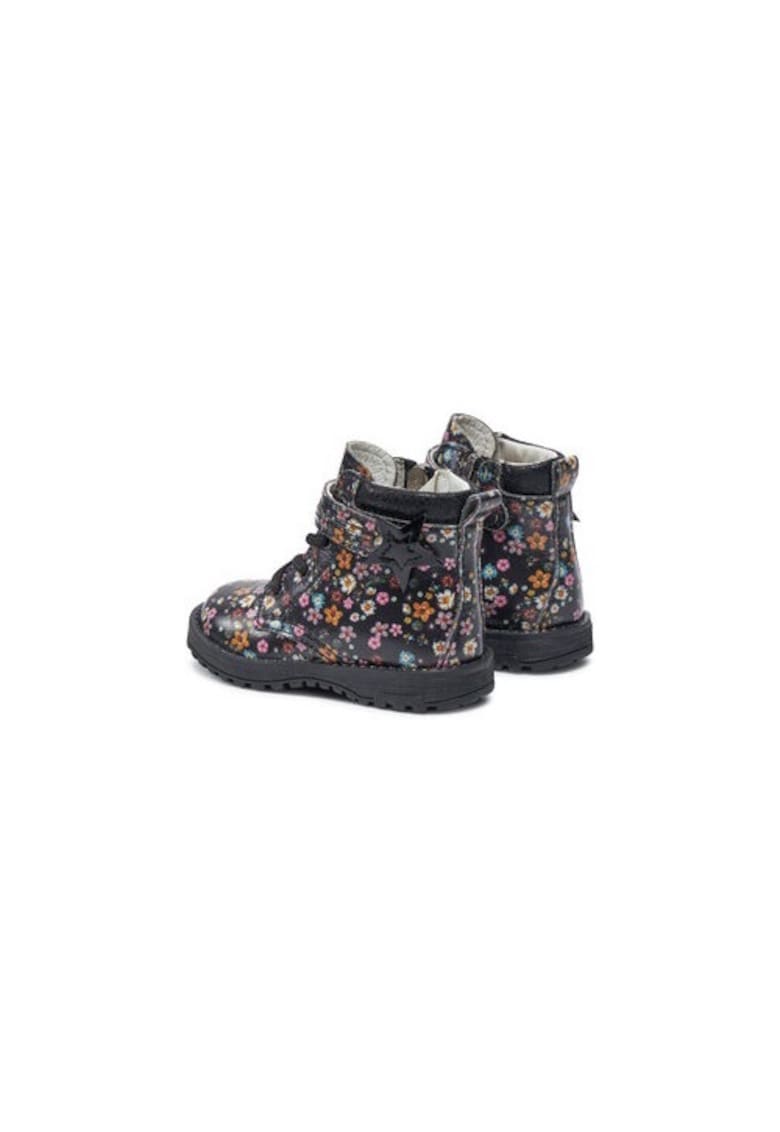 Cizme fete  304326967 - Piele ecologica - Negru - Negru