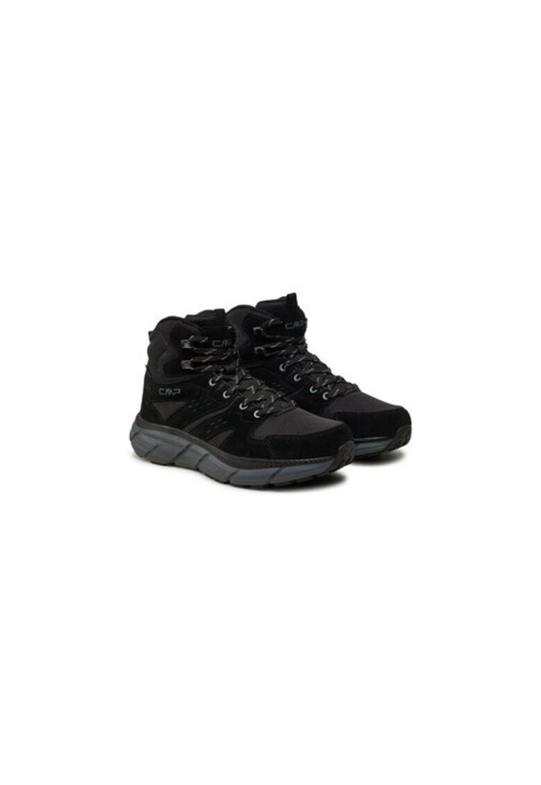 Bocanci trekking barbati  304329647 - Piele naturala - 39 EU - Negru