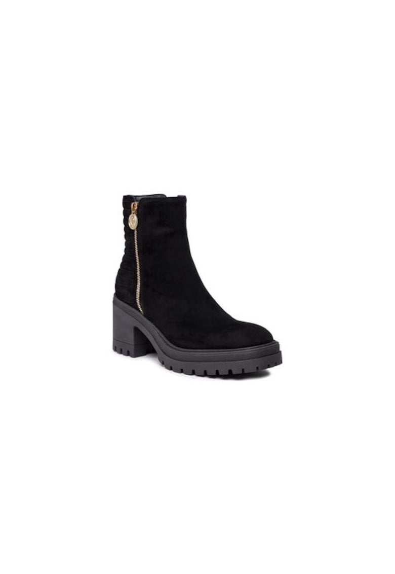Ghete dama  303258511 - Piele naturala - 36 EU - Negru