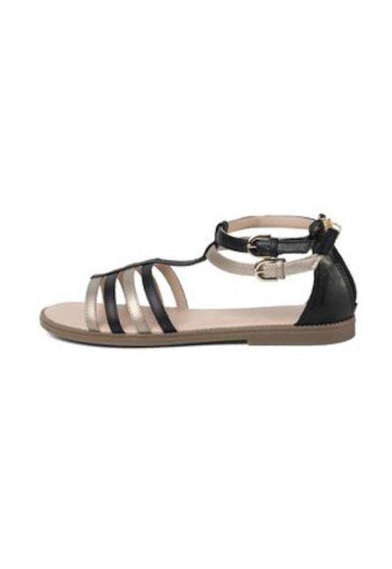 Sandale dama  206805270 - Piele ecologica - Negru - Negru