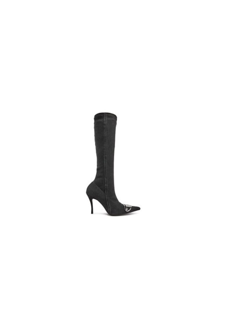 Cizme dama  305027856 - Textil - Negru - Negru