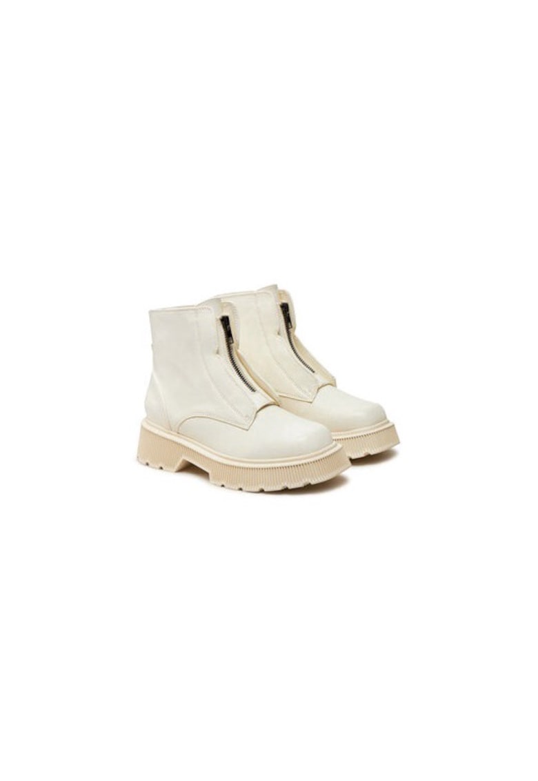 Ghete dama  304270987 - Piele ecologica - Bej - Bej