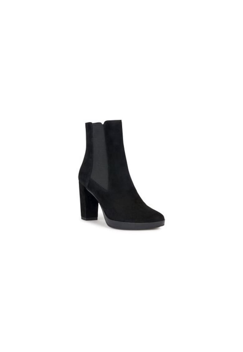 Ghete dama  302894949 - Piele naturala - Negru - Negru