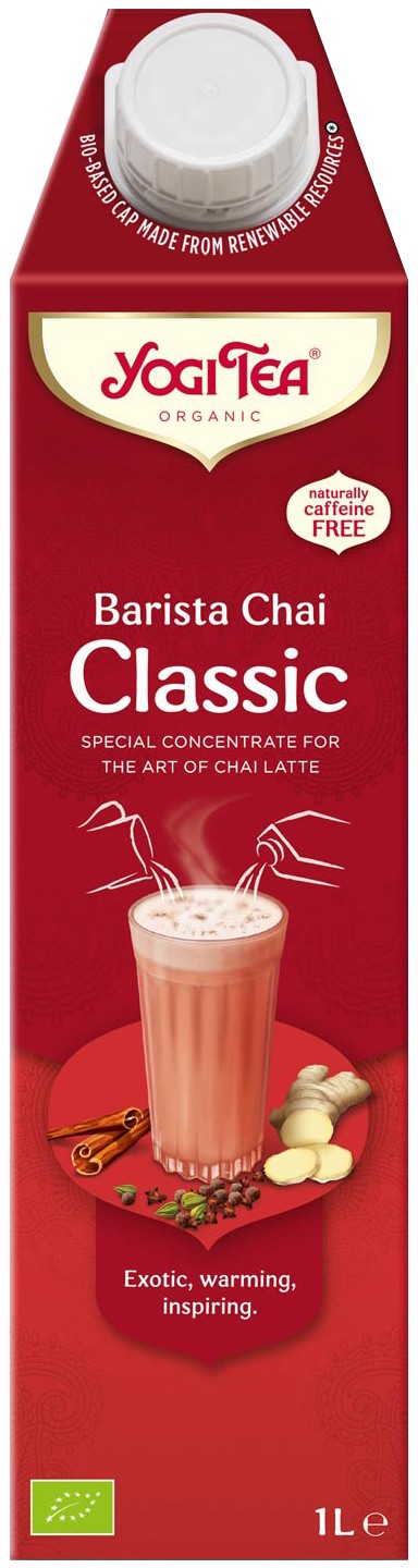 Specialitate concentrata bio de ceai Barista Chai Classic, 1000ml Yogi Tea