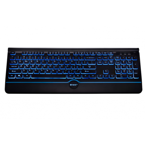 Tastatura TRAKLA46473 Ofis Pro Blue LED USB Negru