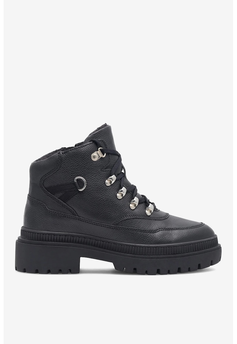 Ghete dama  5905588125013 - Piele naturala - Negru - Negru